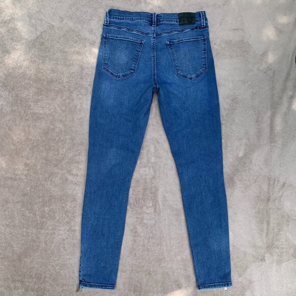 Lucky Brand Brooke Legging Skinny Zippered Ankle Mid Rise Jeans Sz6 - Picture 7 of 16